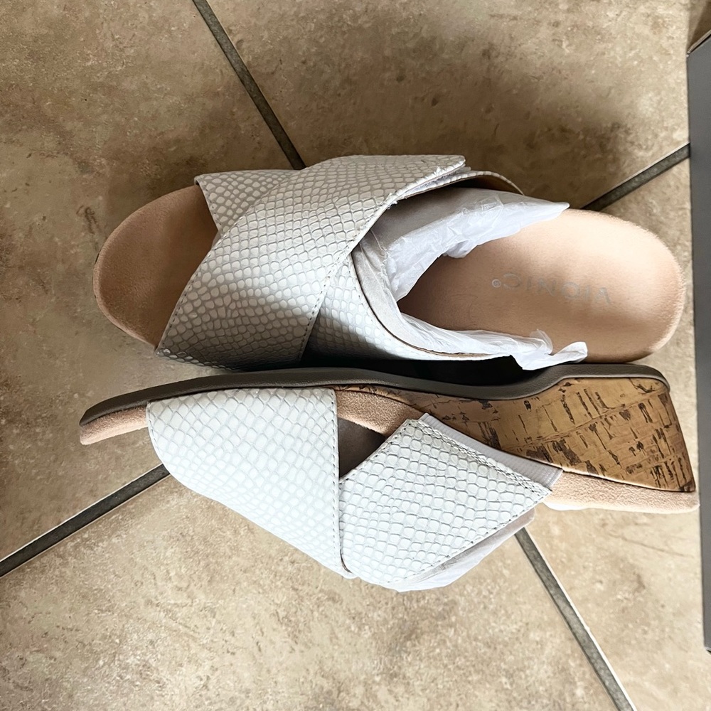 VIONIC Sandals with wedge heel